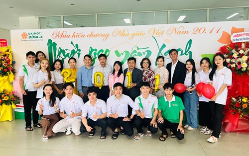 KHOA THỰC PHẨM CHÀO MỪNG NGÀY NHÀ GIÁO VIỆT NAM 20-11