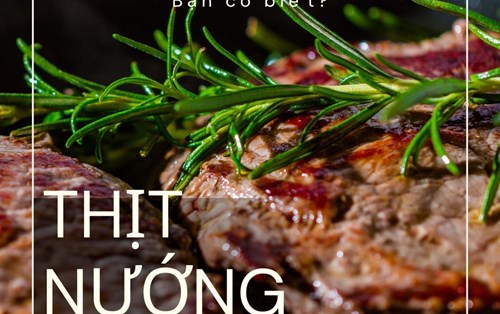Để Ngăn Ngừa Các Chất Gây Ung Thư Trong Thịt Nướng, Hãy Thêm Một Ít Lá Này